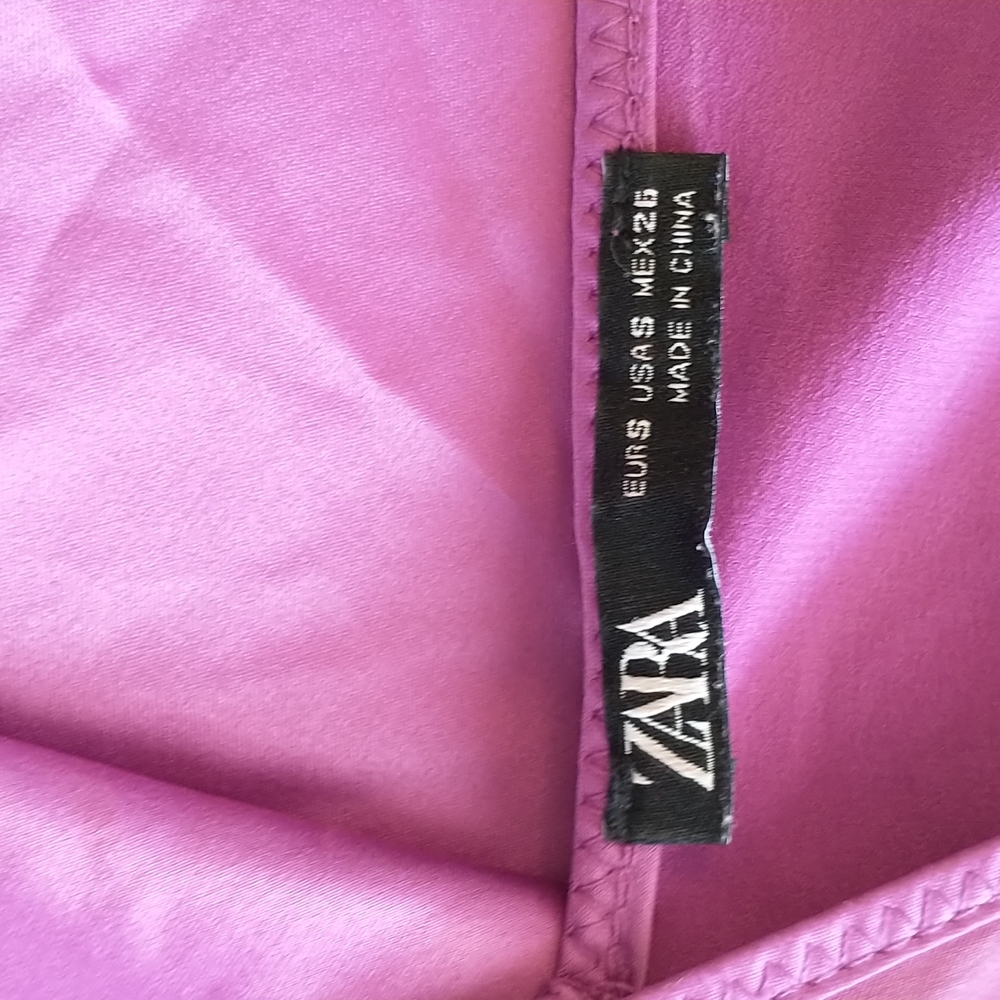 Zara Purple Tank Top - Picture 8 of 10